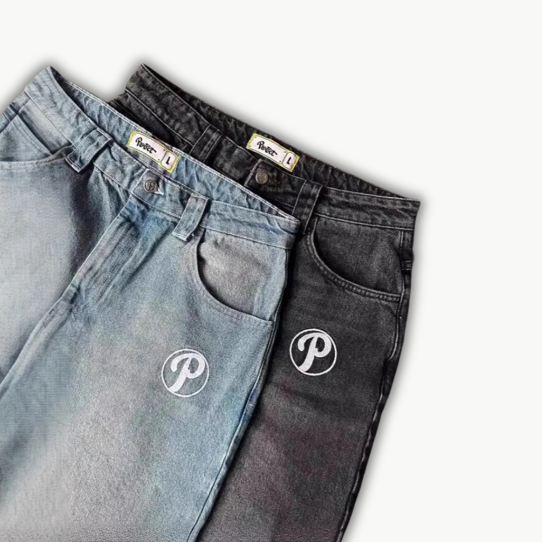 'PROTECT' Y2K JEANS